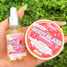 (Donut) Vernis corporels et gouttes corporelles |Gâteau aux Fraises, Mangue, Beignet, Océan, Parfum Femme