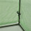 Mini Greenhouse with Zipped Doors, 295x100x80cm 7