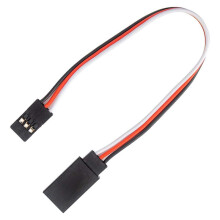 60 Pcs 3-Pin Extension Cable Cord Male to Female Lead Wire Connectors for Servo Extension Remote Control Parts - 5 Sizes