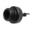 2X Dust Plug Attach with Rope Diving Dust Cap for Scubas Tanks Valves End Cap Diving Dust Cap Dive Accessory Black 2