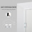 High Gloss White Sideboard with Push-Open Drawers 6