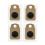 Dust Bag Compatible with  V10 Optic+Auto-Empty Dok Large Capacity Replacement Dust Collection Bags 4PCS 2