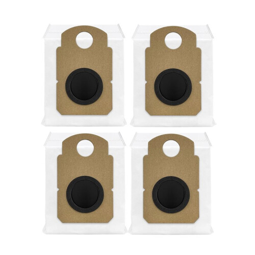 Dust Bag Compatible with  V10 Optic+Auto-Empty Dok Large Capacity Replacement Dust Collection Bags 4PCS 1