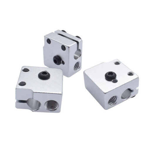 3Pcs for E3D Printer Part Volcano Heated Block and Silicone Sock for Sidewinder X1/X2 Genius Pro 1