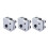 3Pcs for E3D Printer Part Volcano Heated Block and Silicone Sock for Sidewinder X1/X2 Genius Pro 6