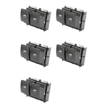 5X Car Power Window Control Button 5JB959858B for Rapid Toledo 2013 2014 2015 6V0959858A LHD