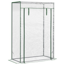 Mini Greenhouse with Roll-up Door, 100x50x150cm