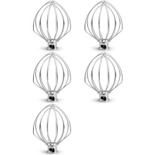 5X Fouet en Acier Inoxydable 5K452WW pour  Machine de Cuisine 5KSM90-5KSM185