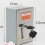 4X Garage Door Opener, Electric Door Roll  Lock Box, Surface Mounted Concealed Button  B 10