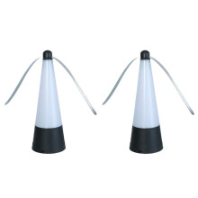 Fly Repellent Fan with LED Light USB Rechargeable Outdoor Fly Fan Portable Mosquito Repellent Fan for BBQ Picnic Parties