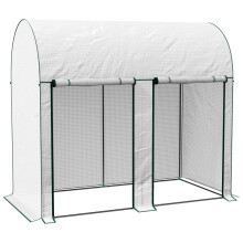 200x100cm Walk-In Greenhouse with Zipped Door
