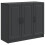 VidaXL vidaXL Sideboard Black 89 x 34.5 x 77 cm Engineered Wood 5
