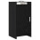 VidaXL vidaXL Sideboard Black Oak 40 x 36 x 80 cm Engineered Wood 4