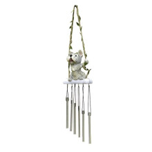 Cute Animal Wind Chimes Cartoon Animal Pendants Decorative Swing Garden Crafts Ornaments A