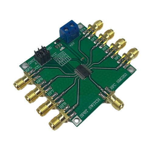 4X HMC253 -2.5 GHz Multifunction RF Single Pole Eight Throw  Rf  Channel Select Antenna Module 2