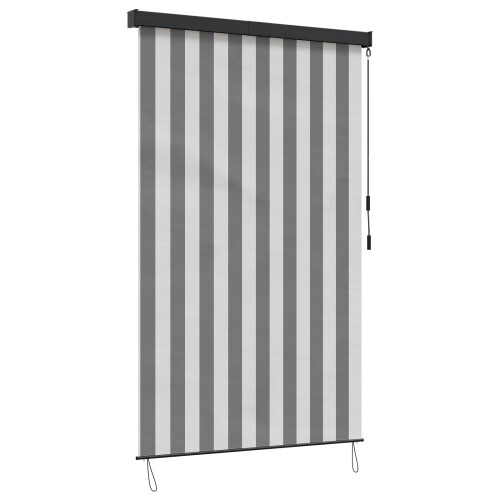 VidaXL vidaXL Roller Blind Anthracite and White 60 x 250 cm