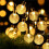 2X 8 Modes Solar Light Bulbs Crystal  5M LED String Lights Fairy Lights Garlands 4