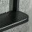 Modern Square Wall Mirror with Shelf, 70x50cm, Black 8
