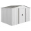 Metal Bike Shed 9x6FT with Foundation Kit 1