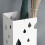 Six-Umbrella Steel Holder Stand - White 8