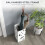 Six-Umbrella Steel Holder Stand - White 4