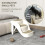 Foldable 3-Step Pet Stairs – Cream, 49x38x38cm 7