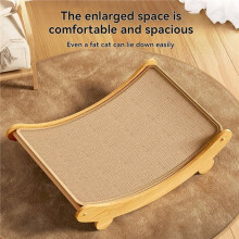 Sisal Cat Scratching Board & Pad - Cozy Lounge Bed, Kitten Training Mat, Wear-Resistant Pet Grinding Toy Spot