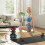 SPORTNOW Hex Dumbbells Set + Rack (1/3/5kg) 2