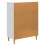 VidaXL vidaXL Sideboard White 66 x 34.5 x 90 cm Engineered Wood 4