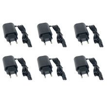 6X 12V 0.4A Replacement Shaving Charger for Series S3 S5 S7 S8 S9 Electric Shaver Charger Adapter EU Plug