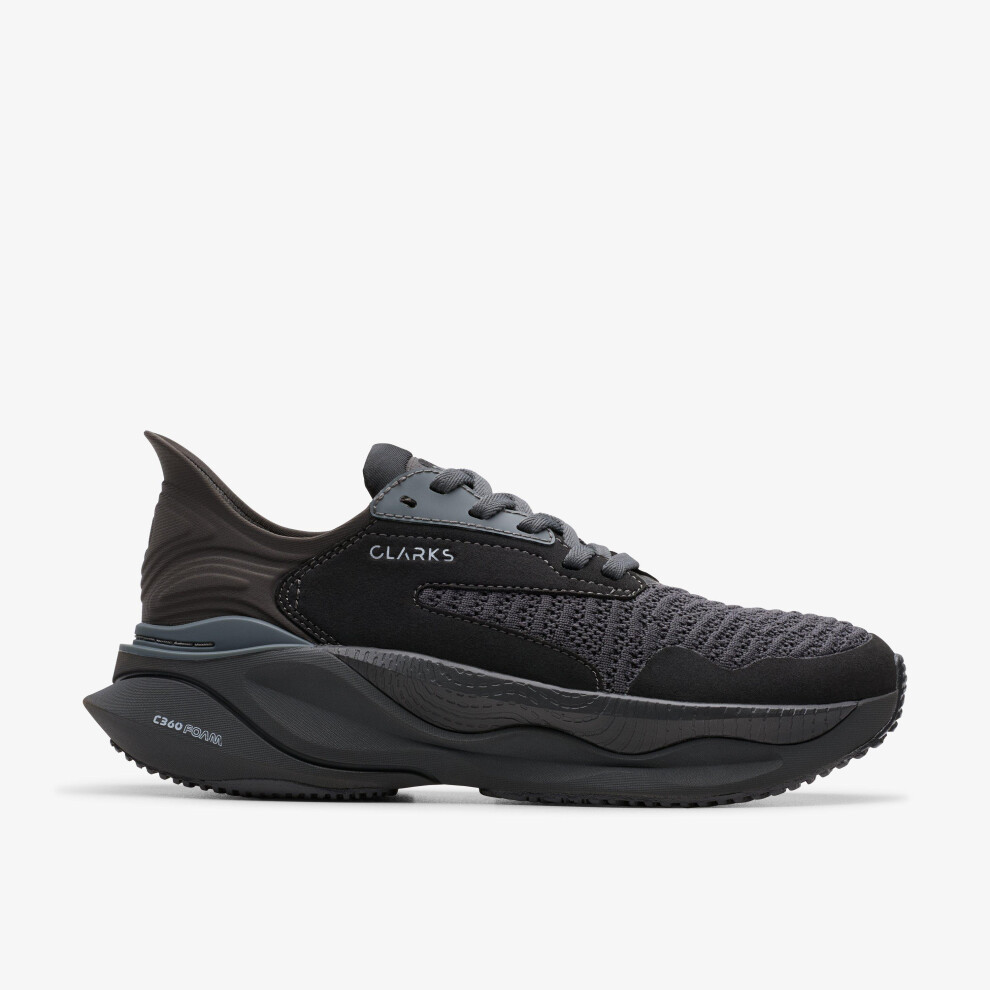 Clarks (Standard, 6.5 (Adults')) Pace. Black