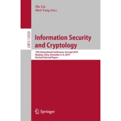 Information Security and Cryptology 15th International Conference Insc