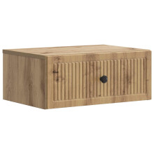 vidaXL Bedside Cabinet Artisan Oak 49 x 34.5 x 20 cm Engineered Wood