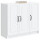 VidaXL vidaXL Sideboard White 89 x 34.5 x 77 cm Engineered Wood 5