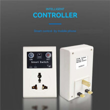 2X GSM Power Socket Intelligent Relay   Remote Control Automation Appliance By Phone Call SMS APP UK Plug