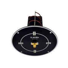 2X Richtungsspiralantenne 2,4 GHz, Bildübertragungsantenne, Erweiterte Reichweite der Fernbedienung, Hohe Verstärkung 2400 MHz