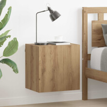 vidaXL TV Wall Cabinet Artisan Oak 40.5x30x40cm Engineered Wood