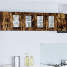 vidaXL Hanging Cabinet Smoked Oak 60 x 31 x 40 cm Engineered Wood