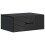 VidaXL vidaXL Wall-Mounted Bedside Cabinet Black 49 x 34.5 x 20 cm 1