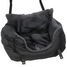 Dog Car Seat for Small Dogs - Black, 58x45x28cm