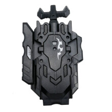 (Black)Beyblade Burst Ripcord String Bey Launcher Grip Beylauncher Starter Kids Toy