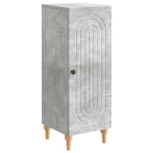 vidaXL Sideboard Concrete Grey 33 x 34.5 x 90 cm Engineered Wood