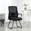 (Black, Mesh) Mesh-Back Desk Chair, No Wheels, Black 2