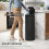 Homcom HOMCOM 50L Sensor Bin with Soft-Close Lid, Automatic Touchless Kitchen Bin 4