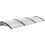 Front Door Canopy 303x96cm Clear Rain Shelter 1