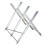 Heavy Duty Foldable Sawhorse, 100kg Capacity 1