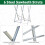 Heavy Duty Foldable Sawhorse, 100kg Capacity 6