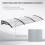 Front Door Canopy 303x96cm Clear Rain Shelter 4