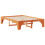 VidaXL vidaXL Bed Frame Brown 140 x 200 cm Solid Pine Wood 5