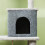 132cm Cat Tree with Scratching Posts & Bed 8
